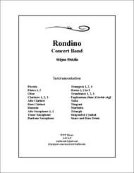 Rondino Concert Band sheet music cover Thumbnail